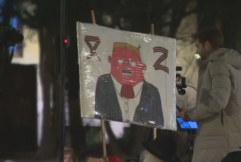 Občiansky protest v Bratislave