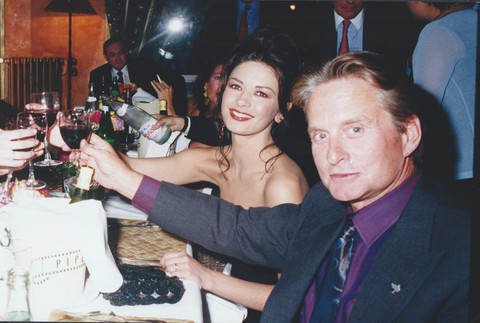 Catherine Zeta-Jones a Michael Douglas