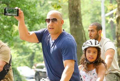 Vin Diesel s dcérou Haniou