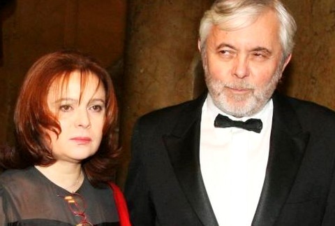 Libuše Šafránková s Josefom Abrhámom