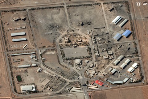 Irán Izrael USA útoky Isfahán