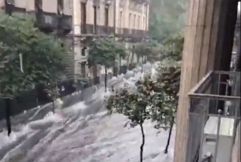 Sicíliu postihli rozsiahle záplavy 