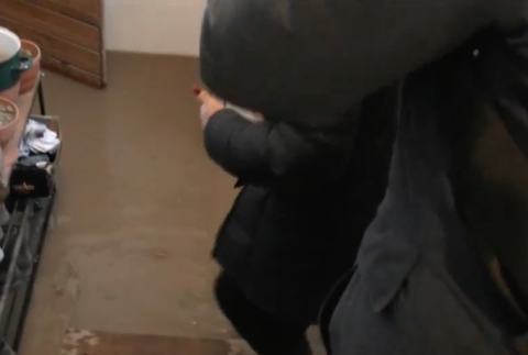 Záplavy v sninskom okrese 