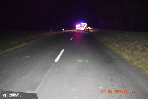 Zrazený chodec, dopravná nehoda (2)