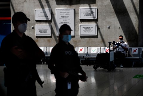 Situácia na letisku v cyperskej Larnace