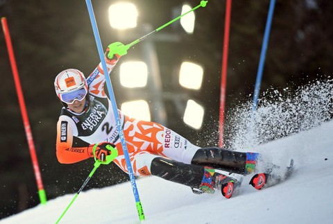 Petra Vlhová slalom žien Svetového pohára v alpskom lyžovaní