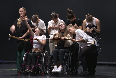 Zdravotne znevýhodnení s tanečníkmi zo SĽUKu 3