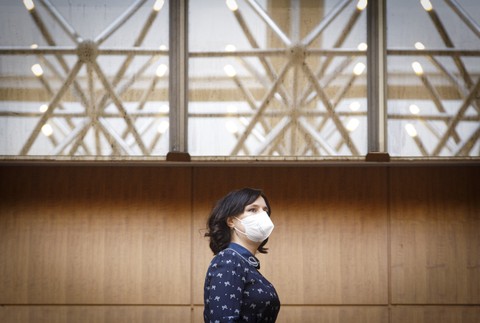 Koaličná kríza, líderka Za Ľudí v budove vlády