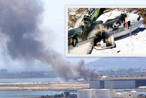 nehoda lietadlo san francisco