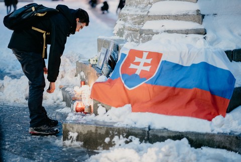 Edinburgh, spomienka na Jána Kuciaka