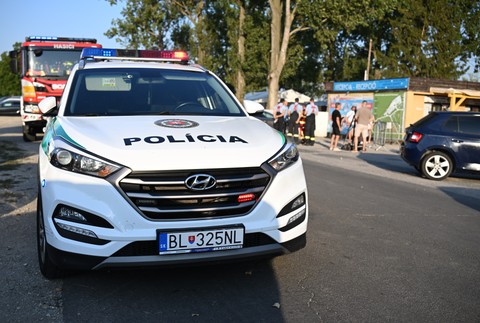 Únik látky na kúpalisku v Diakovciach 8