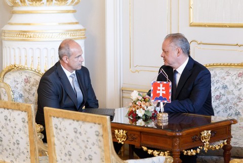 Kiska sa stretol s policajným prezidentom 