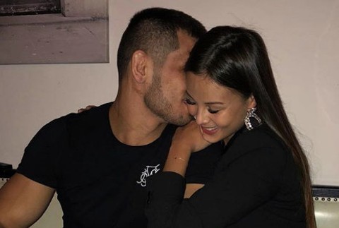 Monika Bagárová s priateľom