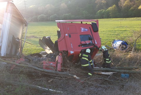 nehoda, Rožňava, smrť šoféra