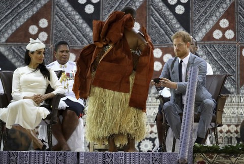 Harry a Meghan na Fidži