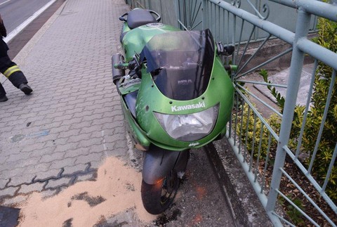 Nehoda motorkára