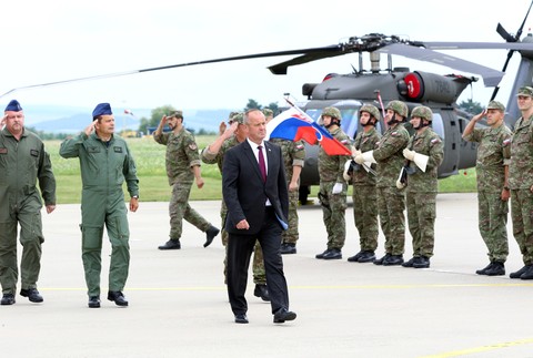 Black hawks minister Peter Gajdoš