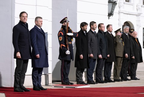 Rutte návšteva SR 3