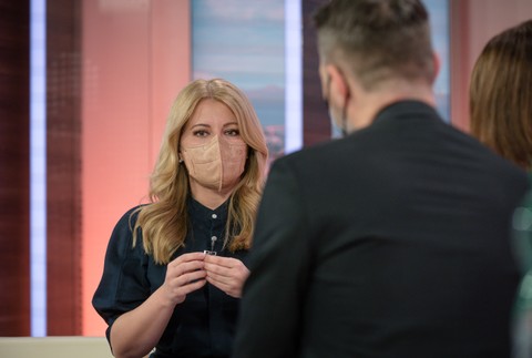 Prezidentka Zuzana Čaputová v TV JOJ 