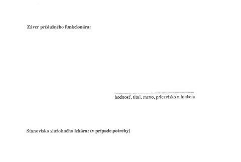 Úradný záznam o pokuse o samovraždu 2