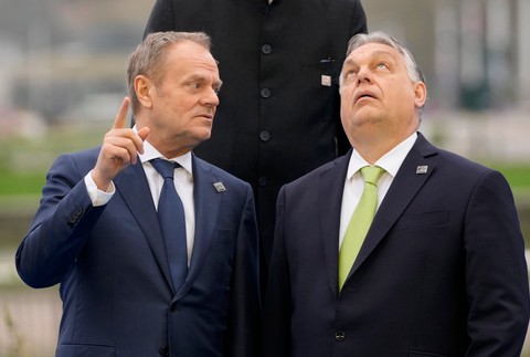 Tusk s Orbán