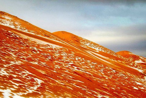 Na Sahare napadol sneh po 37 rokoch