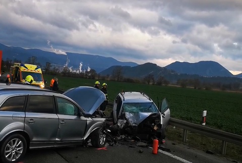 Čelná zrážka pri Ružomberku 3