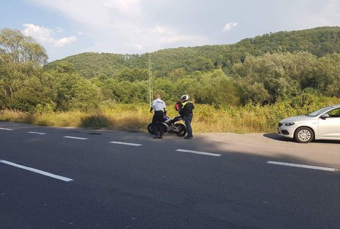 Policajná kontrola na cestách 