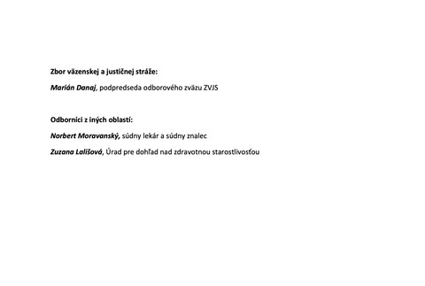 Členovia kontrolnej komisie 2