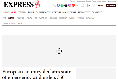 Stránka Daily Express píše o odstrele medveďov na Slovensku