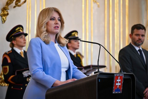 Prezidentka odovzdávanie medali