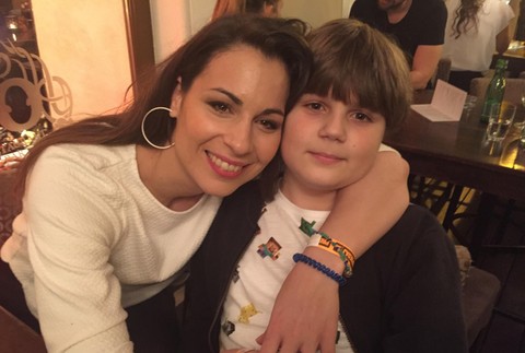 Kristína Greppelová so synom Adamkom