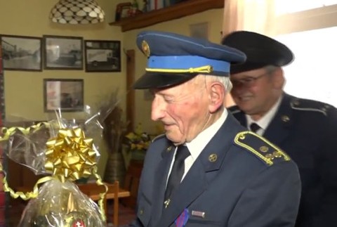 Najstarší hasič na Slovensku oslávil 95 rokov
