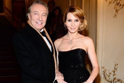 Karel Gott s manželkou Ivanou