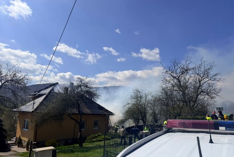 Požiar v Rakovnici