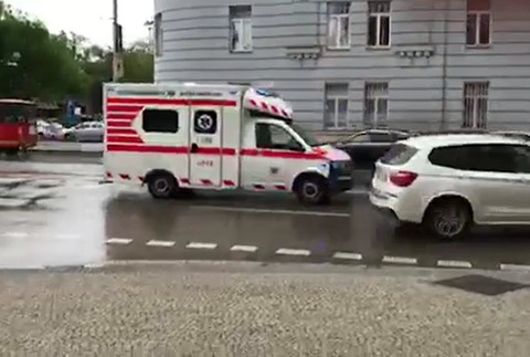 Zrážka mladej ženy v centre Bratislavy 