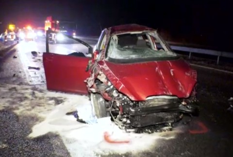 Tragická nehoda na R1. Vodič nebol pripútaný, po nehode zomrel