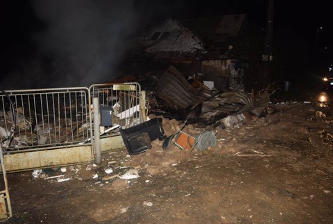 Obcou otriasol v nočných hodinách výbuch domu