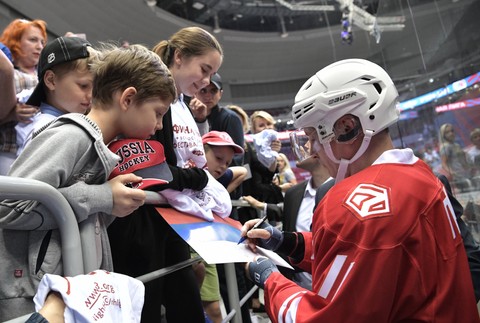 Vladimir Putin, hokej