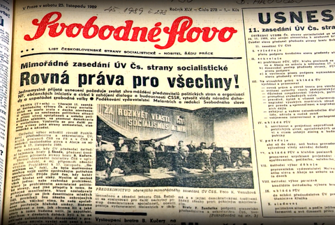 Exkurzia do histórie: O čom sa písalo 25. novembra 1989?