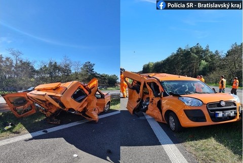 Hrozivá nehoda na D2.