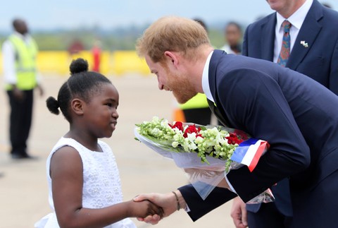 Princ Harry v Afrike