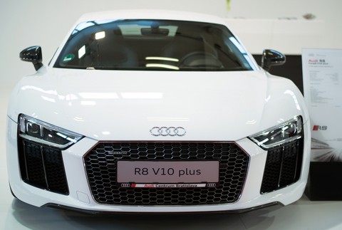 Autosalón Bratislava Audi R8 V10 Plus