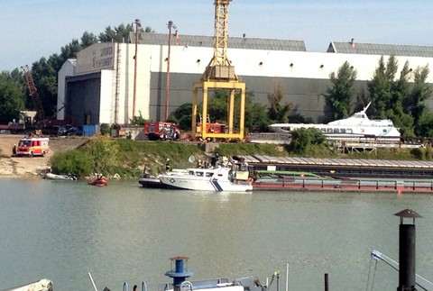 Vlčie hrdlo loď potápanie hasiči 2