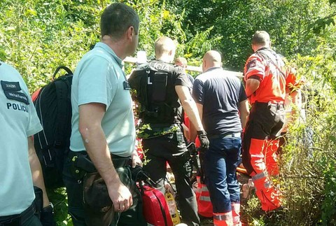 Zosuv pôdy v Bardejove