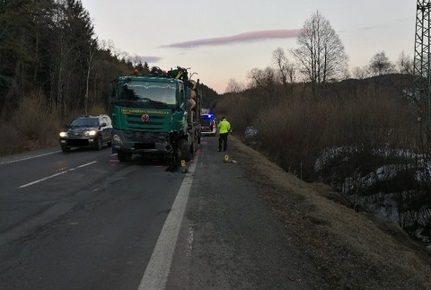 Nehoda za Liptovským Hrádkom 