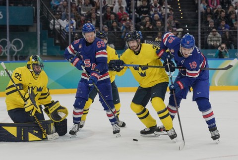 Zápas Švédsko - USA