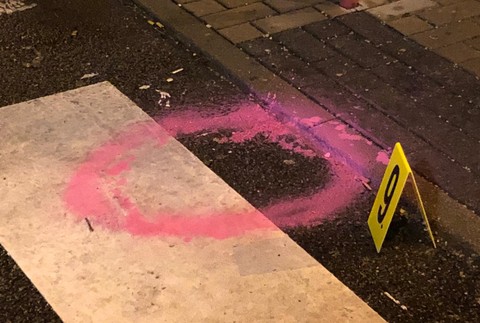 Nočná streľba v Bratislave