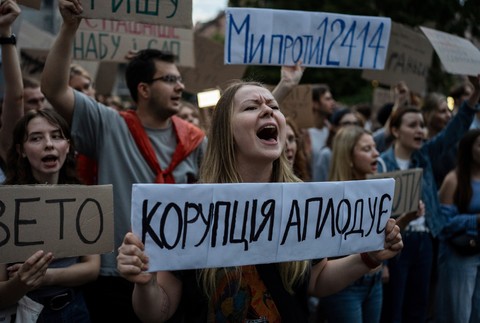 Protikorupčné protesty na Ukrajine 3
