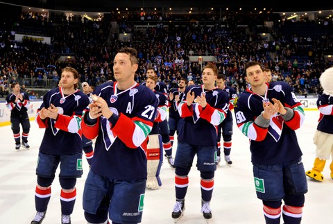 Slovan sa lúči s fanúšikmi po skončení sezóny v KHL 2